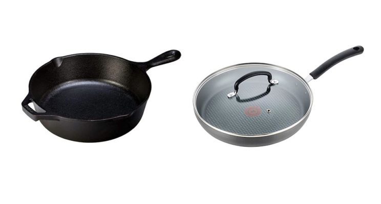 Airbnb kitchen cooking pan